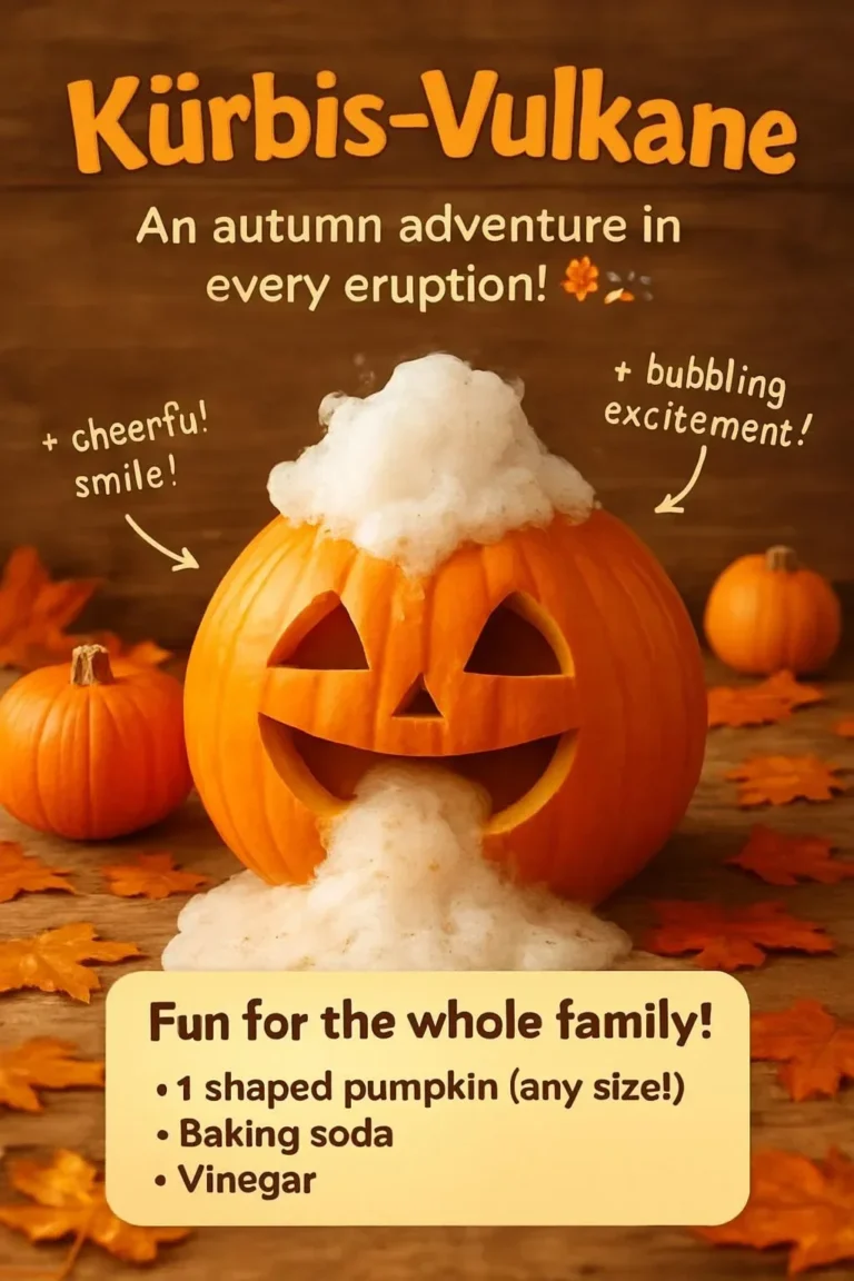 Colorful Pumpkin Volcanoes erupting with vibrant colors, perfect for Halloween decorations.