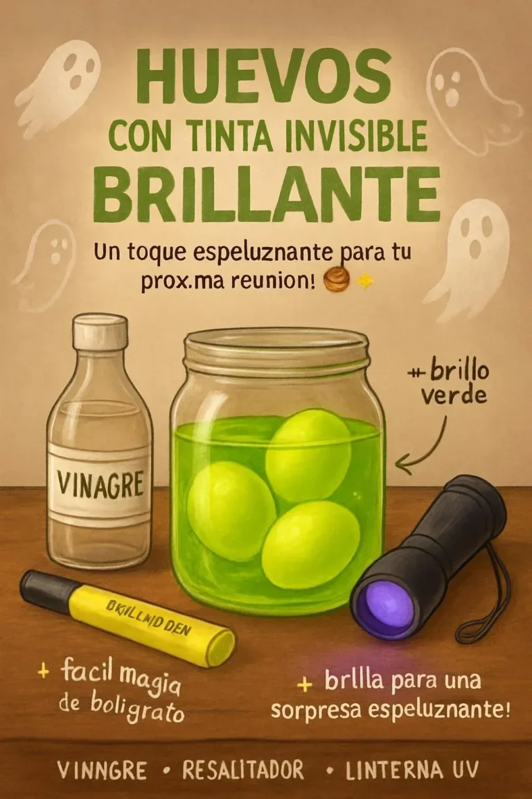 Eier mit leuchtender unsichtbarer Tinte für kreative Bastelideen