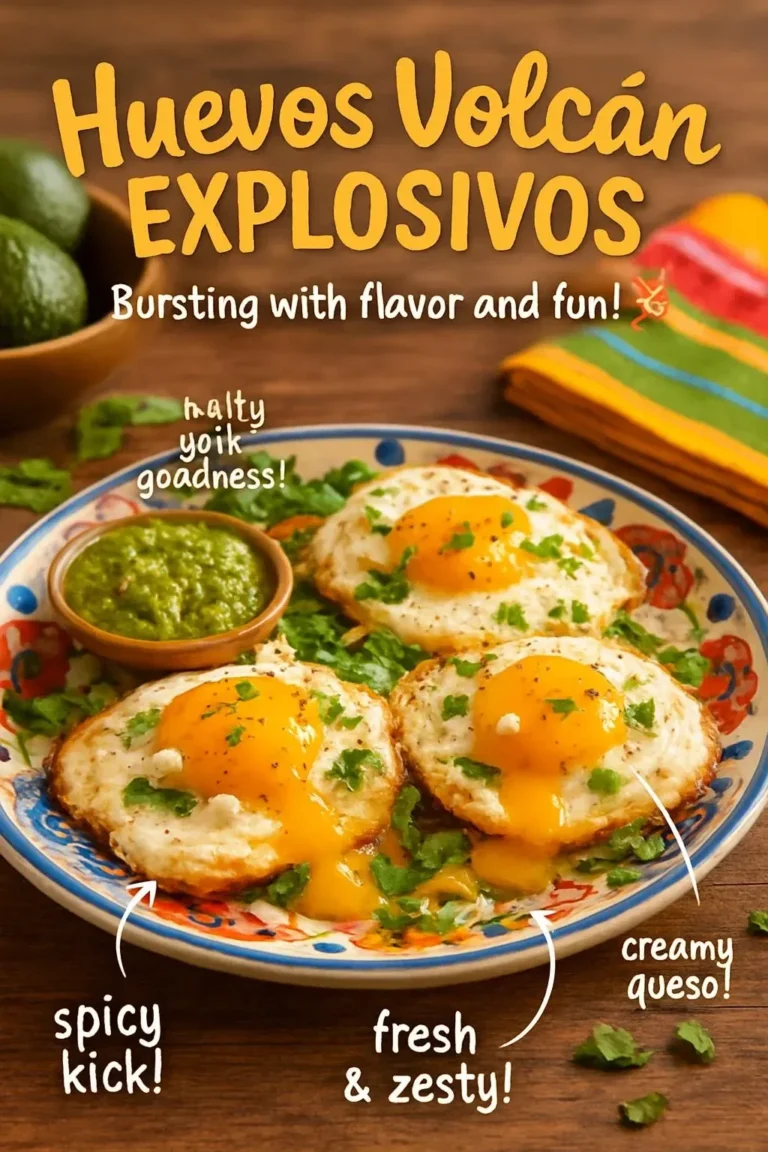 Explosive Vulkan-Eier für ein aufregendes Geschmackserlebnis