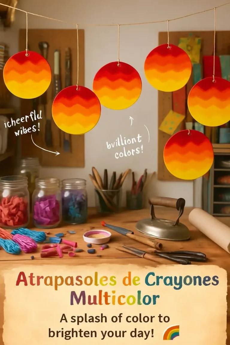 Fangnetz aus bunten Multicolor-Buntstiften für kreative Projekte