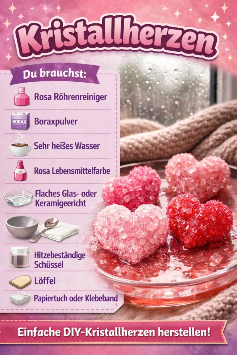 Kristallherzen - wunderschöne dekorative Elemente aus Kristall.